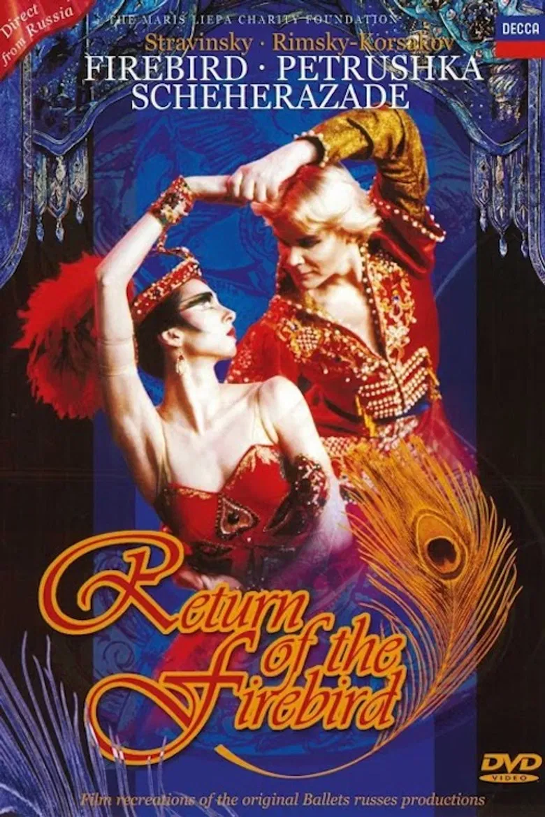 Return of the Firebird: The Firebird, Petrushka, Scheherazade poster background