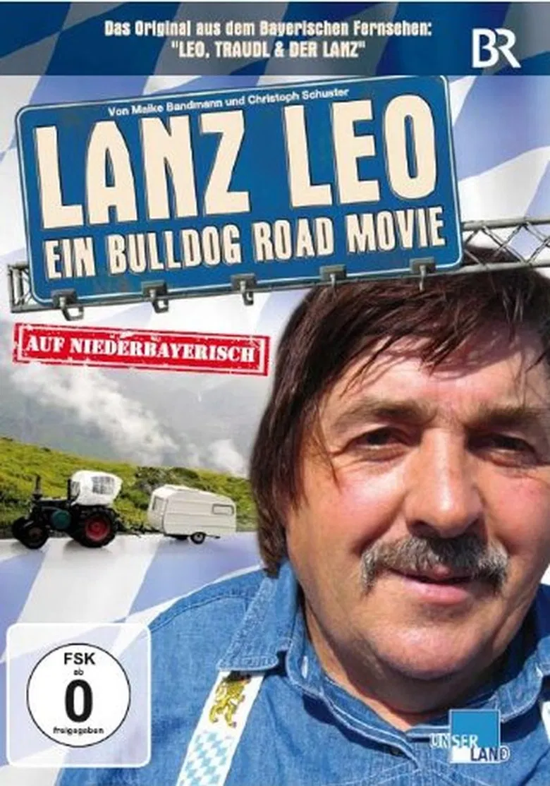 Lanz Leo - Ein Bulldog Road Movie poster background