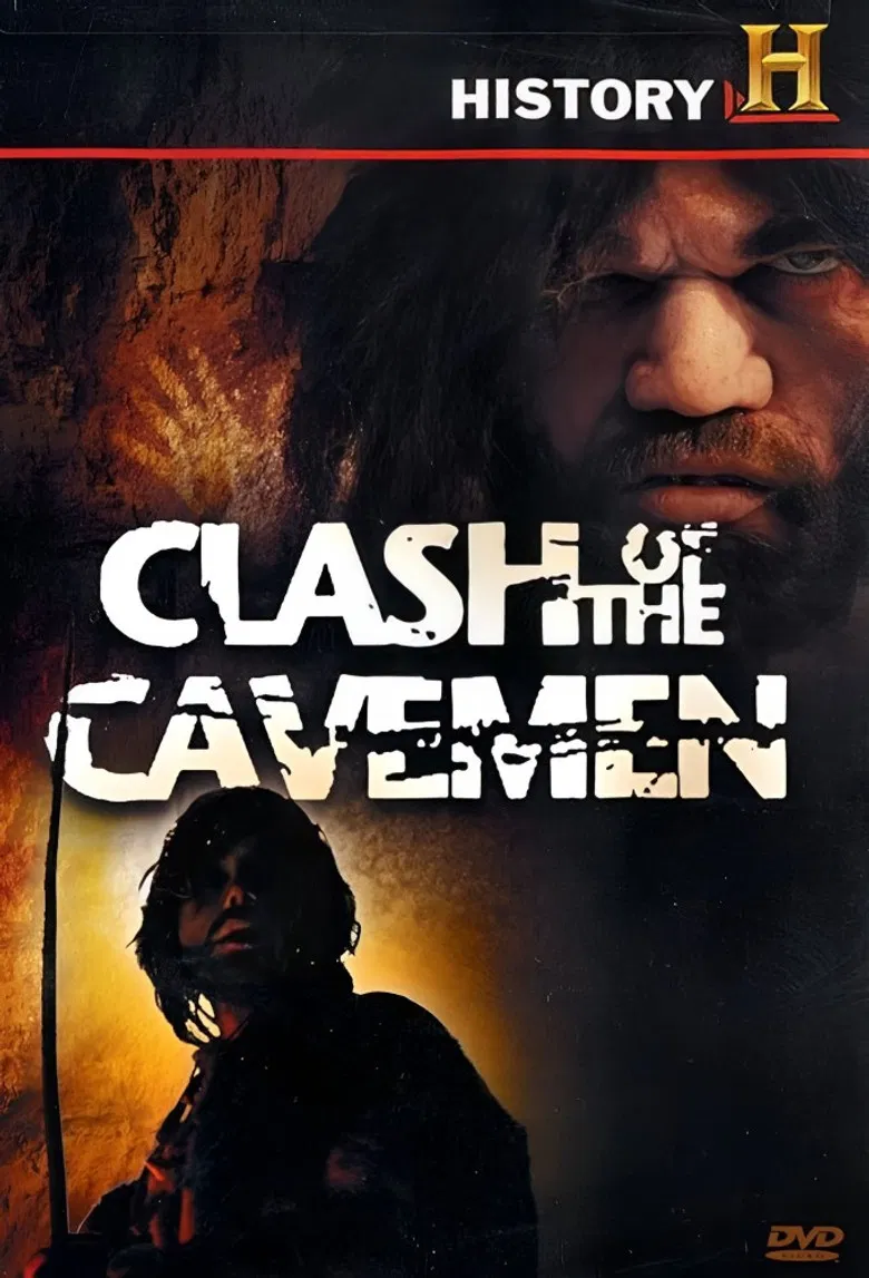 Clash of the Cave Men poster background