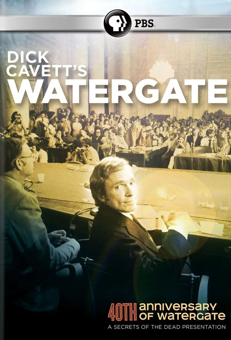 Dick Cavett's Watergate poster background