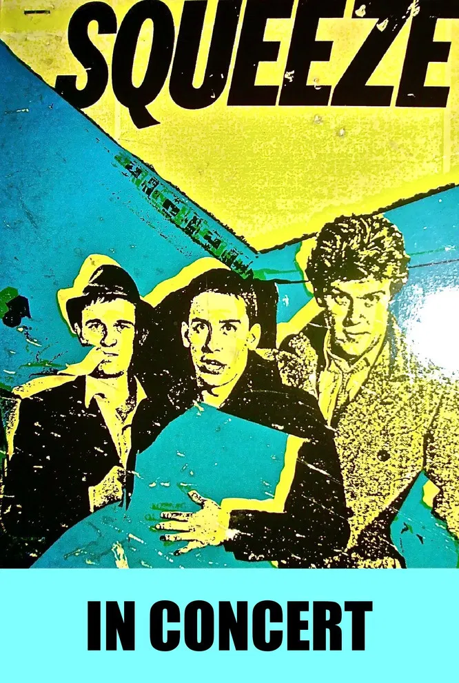 Squeeze In Concert poster background