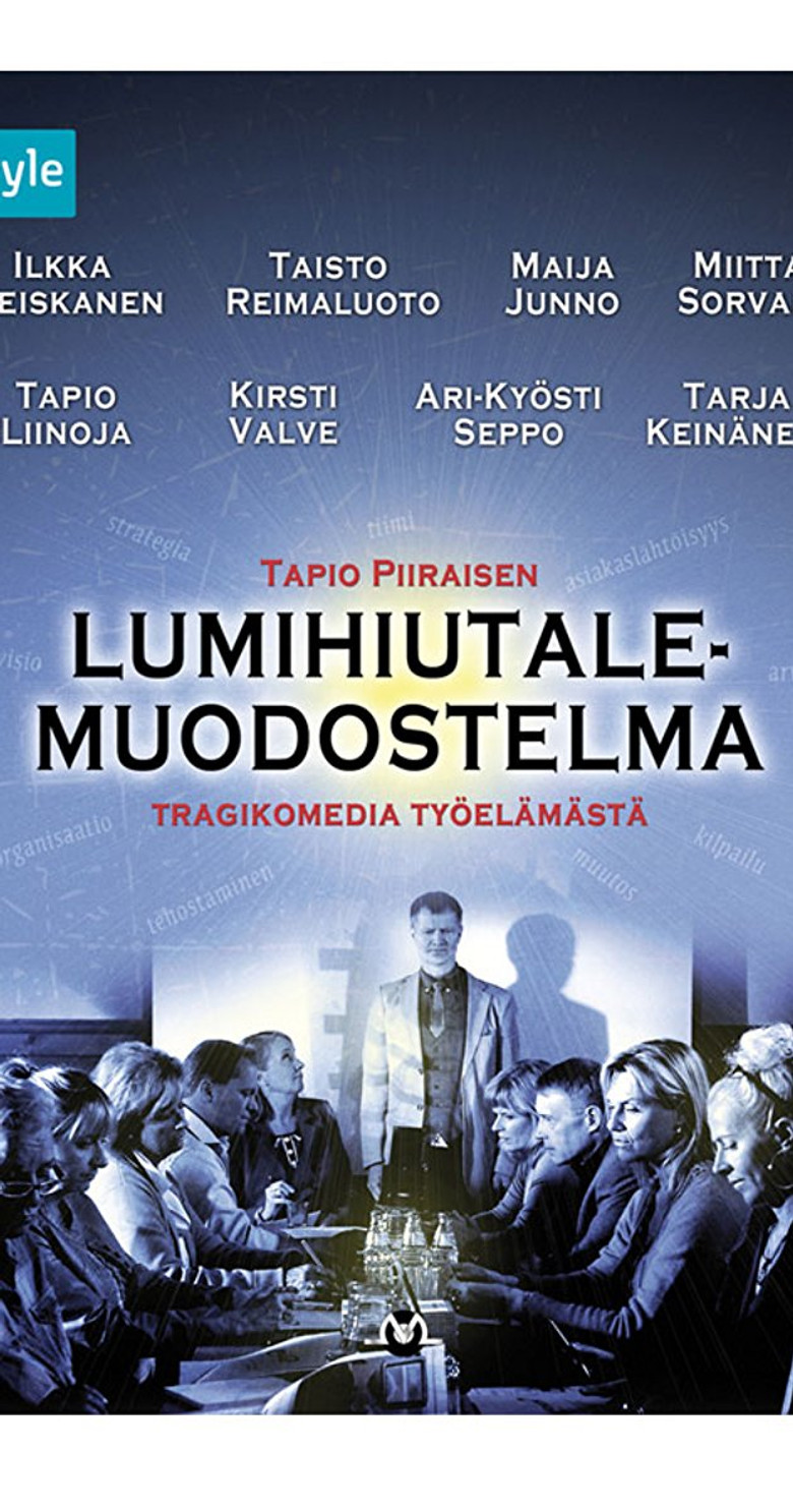 Lumihiutalemuodostelma poster background