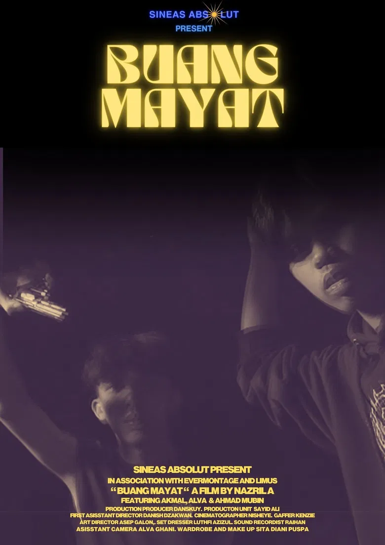 BUANG MAYAT poster background