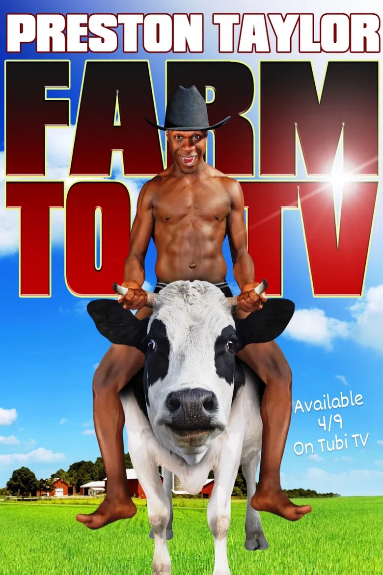 Farm to TV poster background