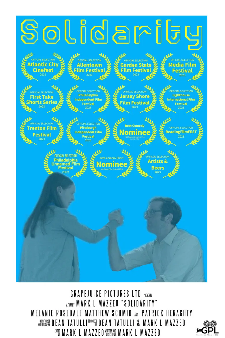 Solidarity poster background