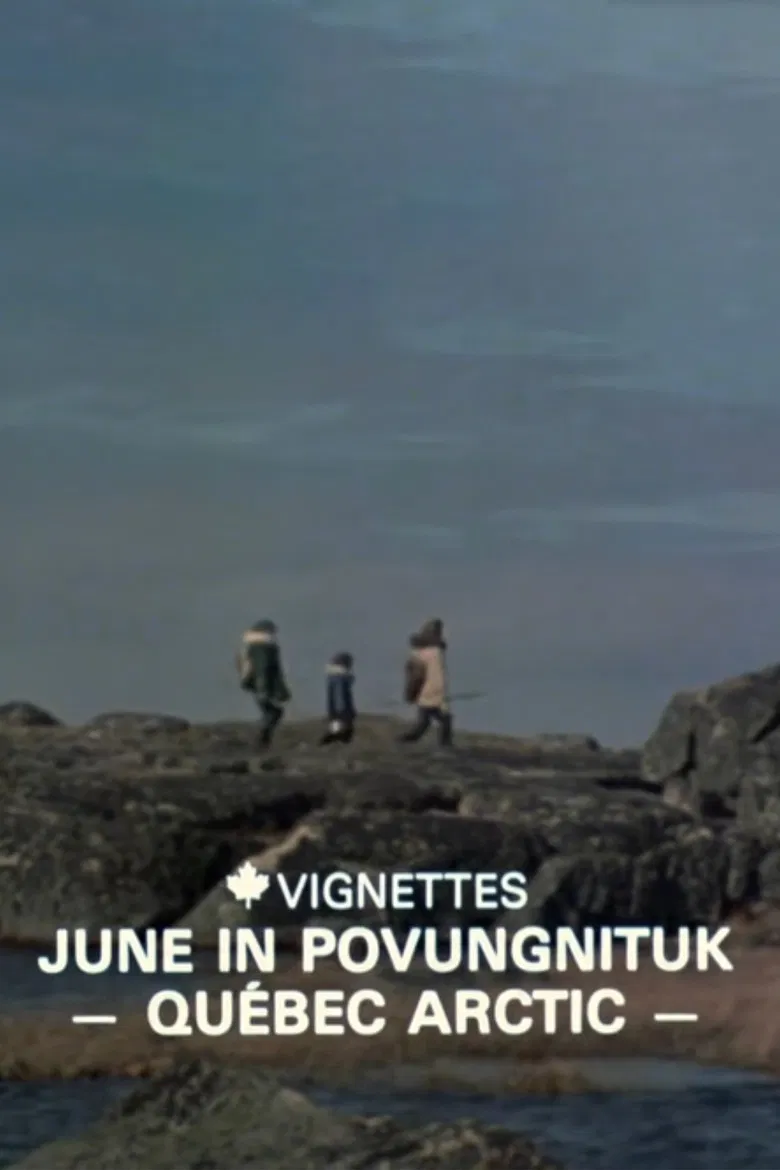 Canada Vignettes: June in Povungnituk - Quebec Arctic poster background