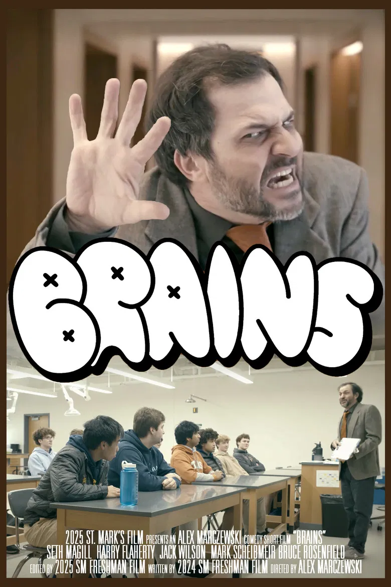 Brains poster background