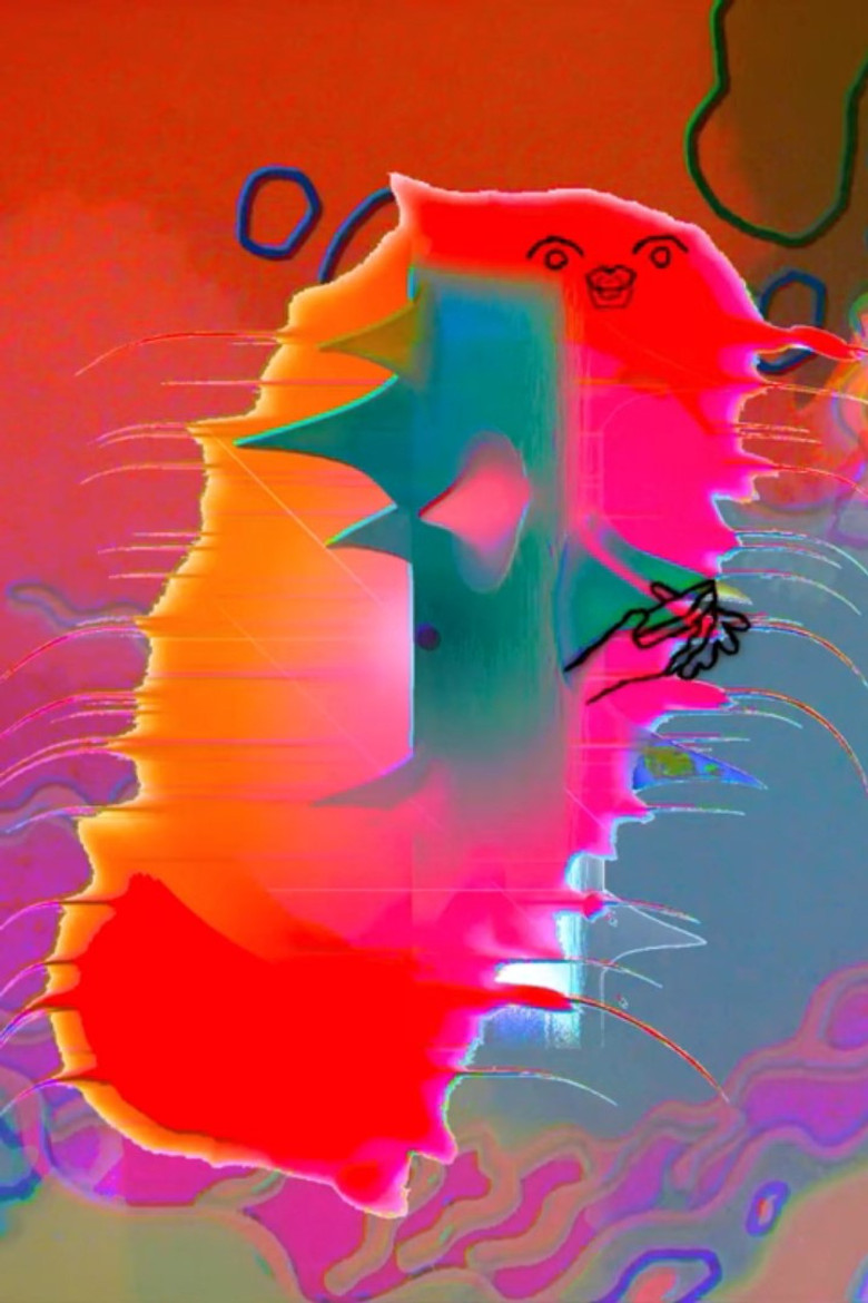 Microplastics poster background