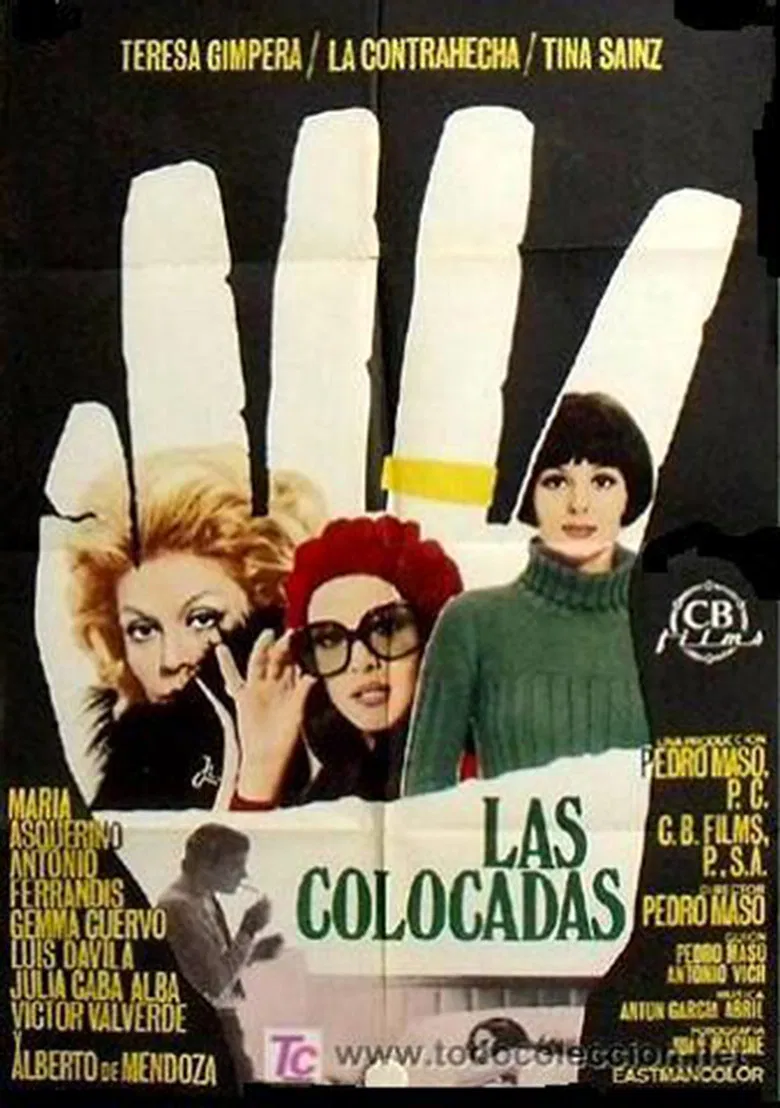 Las colocadas poster background