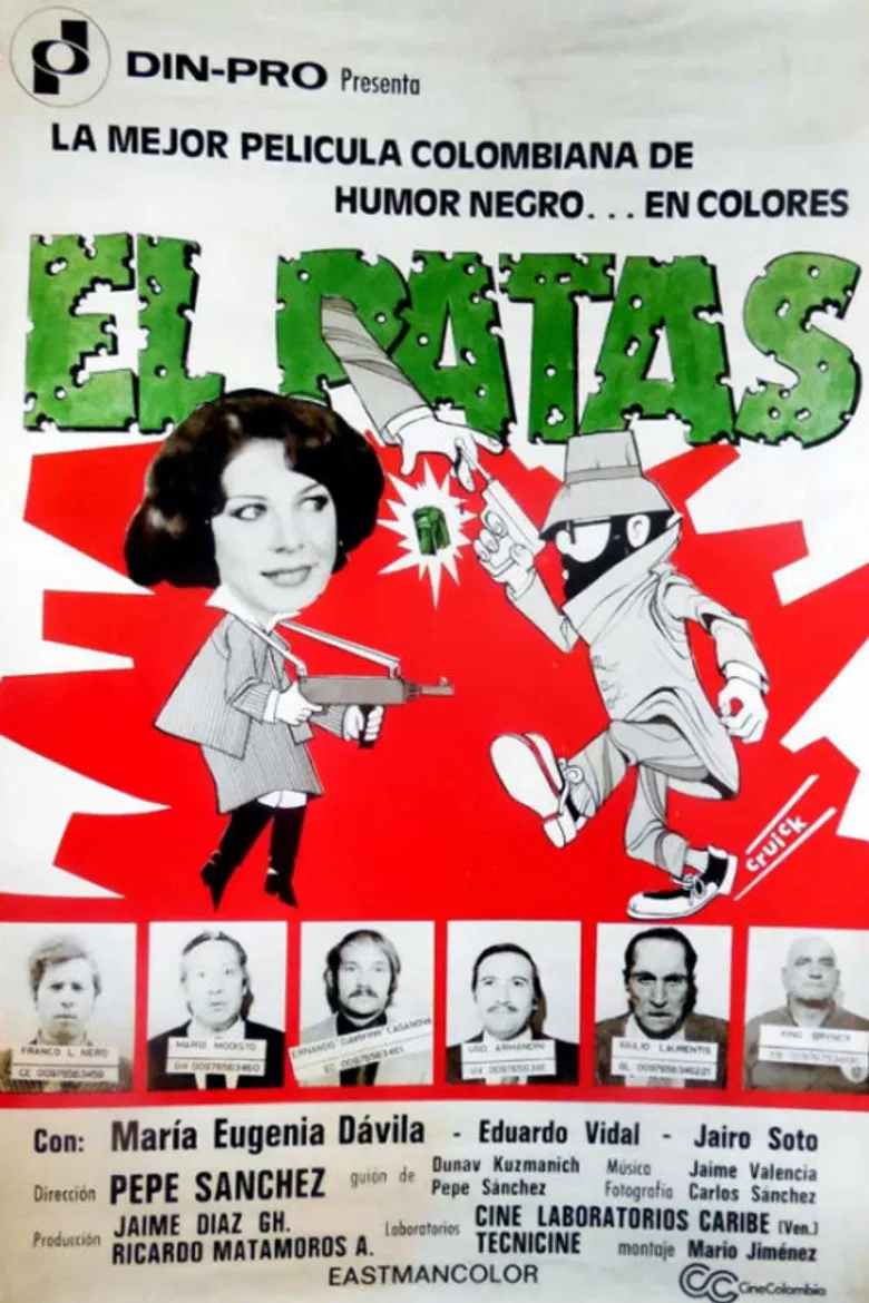 El Patas poster background