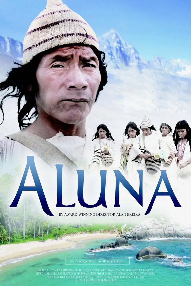 Aluna poster background