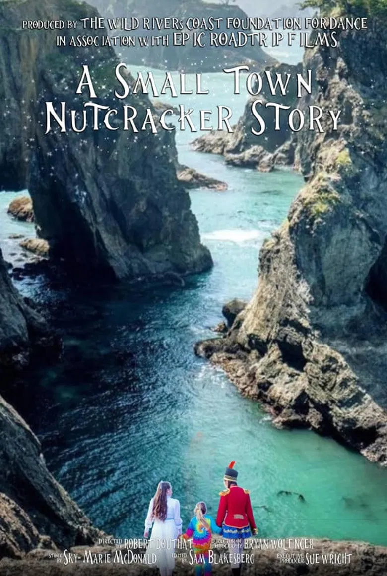 A Small Town Nutcracker Story poster background