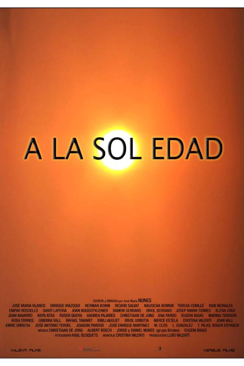 A la soledat poster background