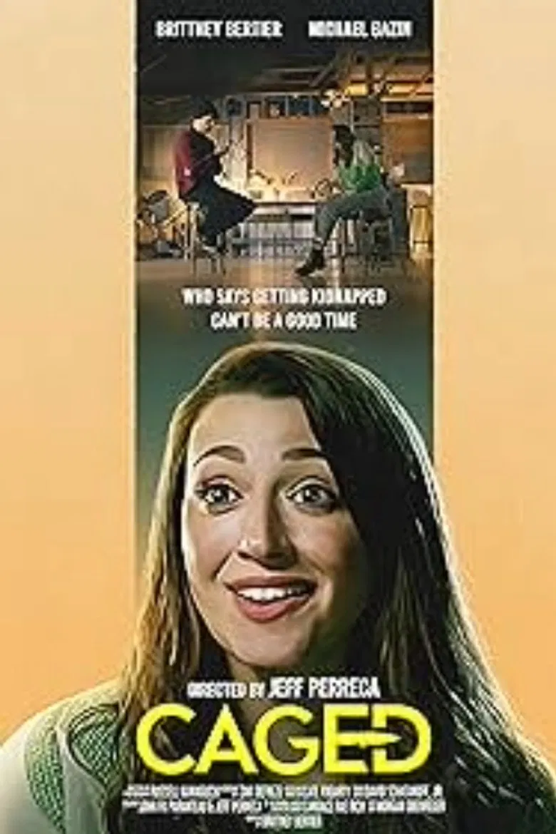 Caged poster background