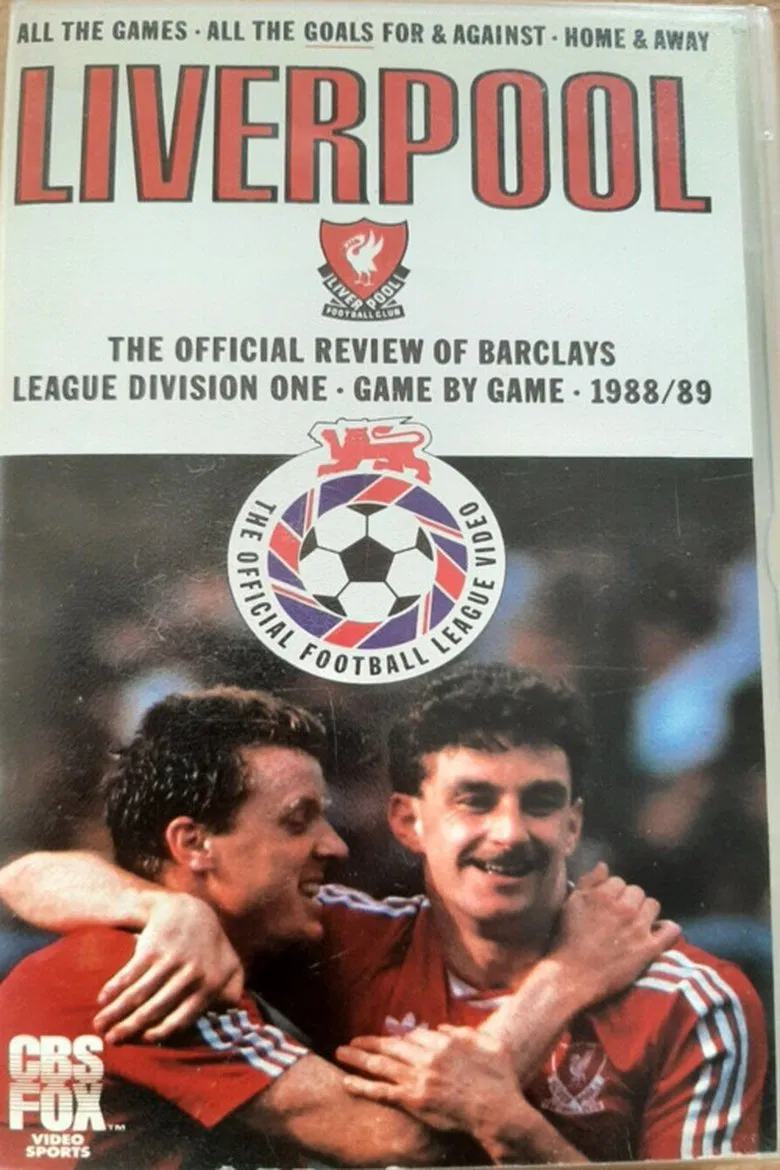 Liverpool F.C. - Official Season Review 1988-89 poster background