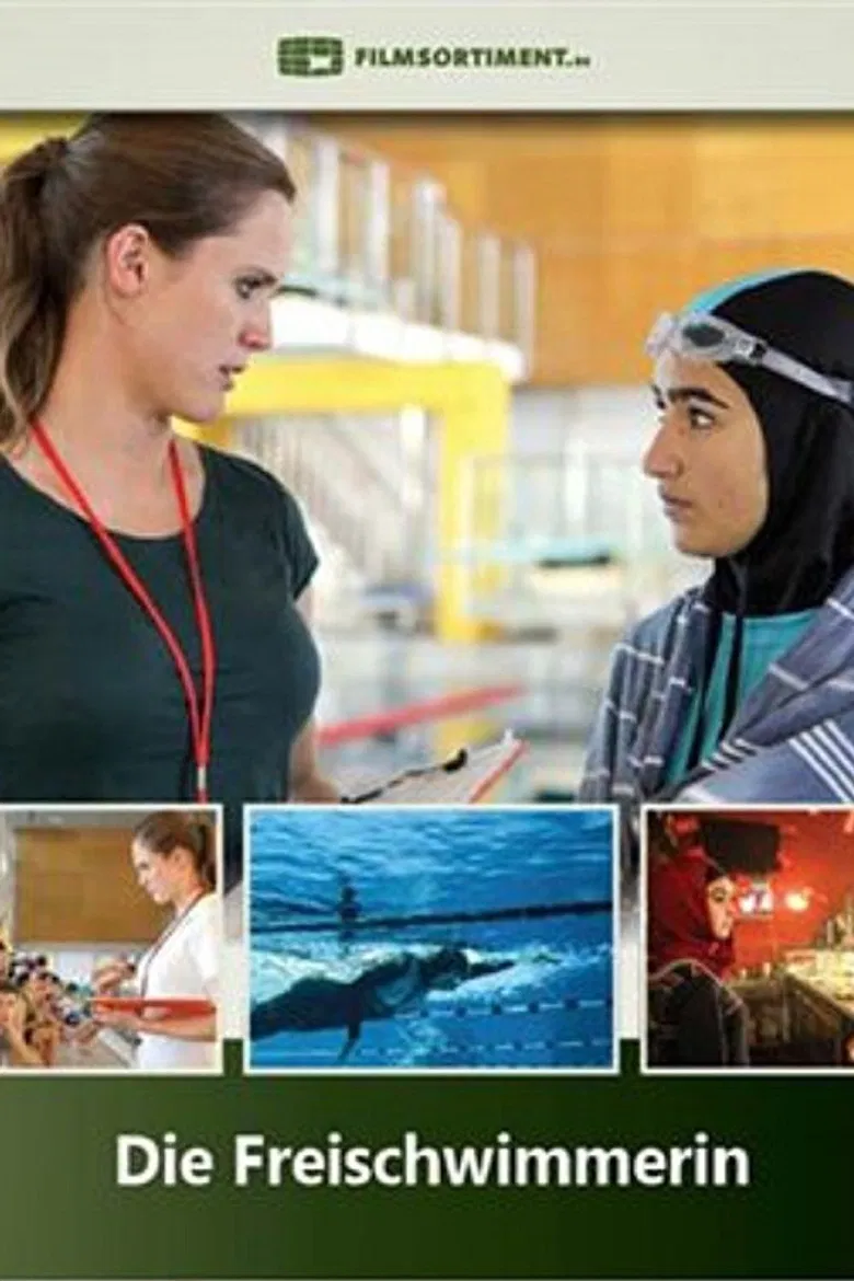 Die Freischwimmerin poster background