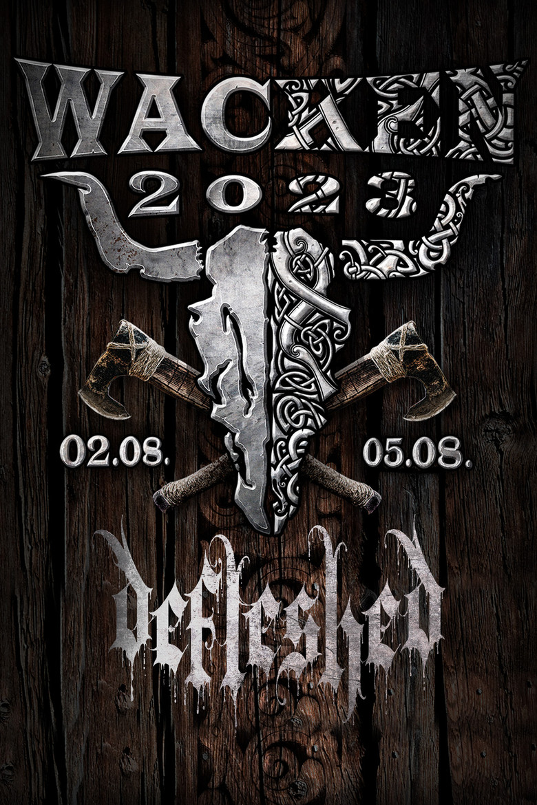 Defleshed - Wacken Open Air poster background