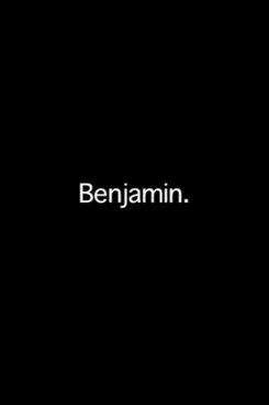 Benjamin poster background