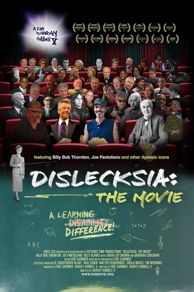 Dislecksia: The Movie poster background