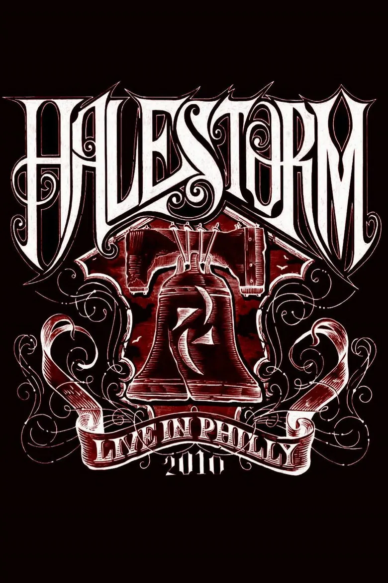Halestorm: Live in Philly 2010 poster background