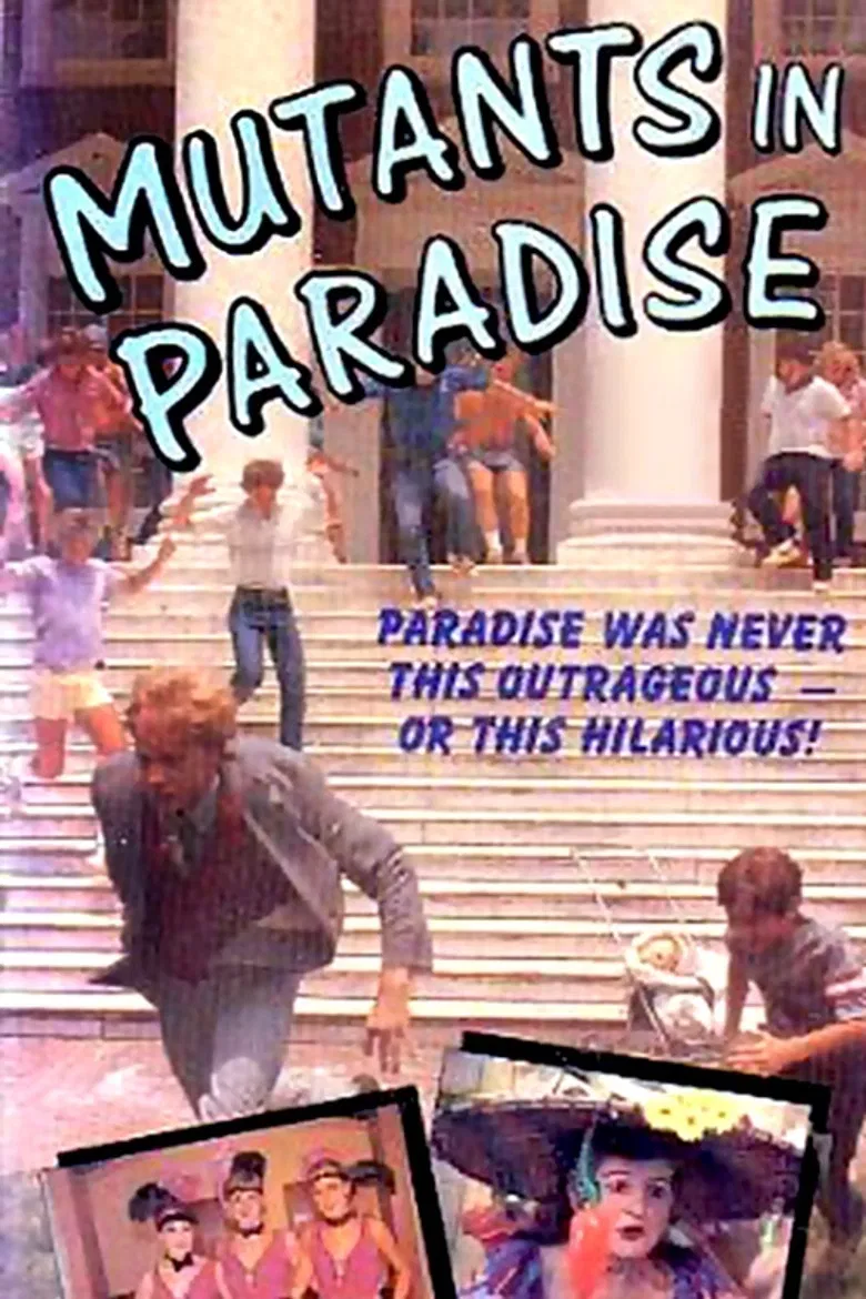 Mutants in Paradise poster background