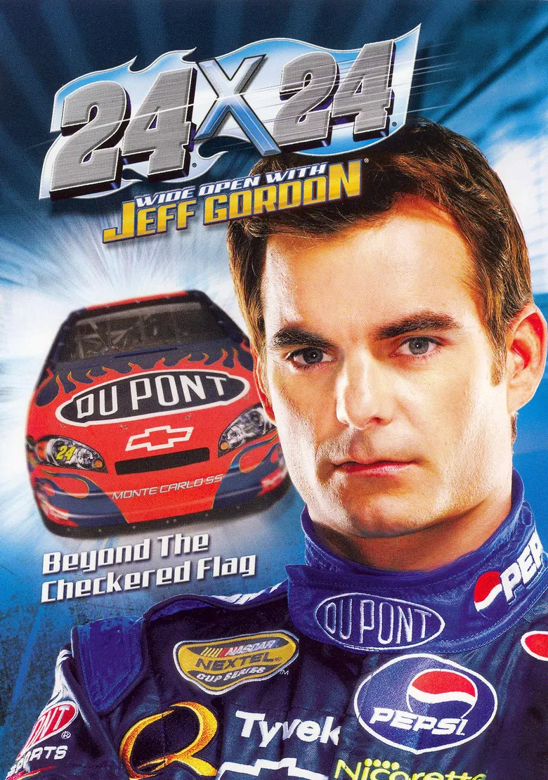 24 x 24: Wide Open with Jeff Gordon poster background