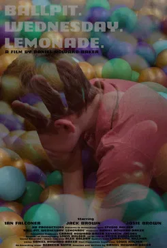 Ball-Pit. Wednesday. Lemonade. poster background