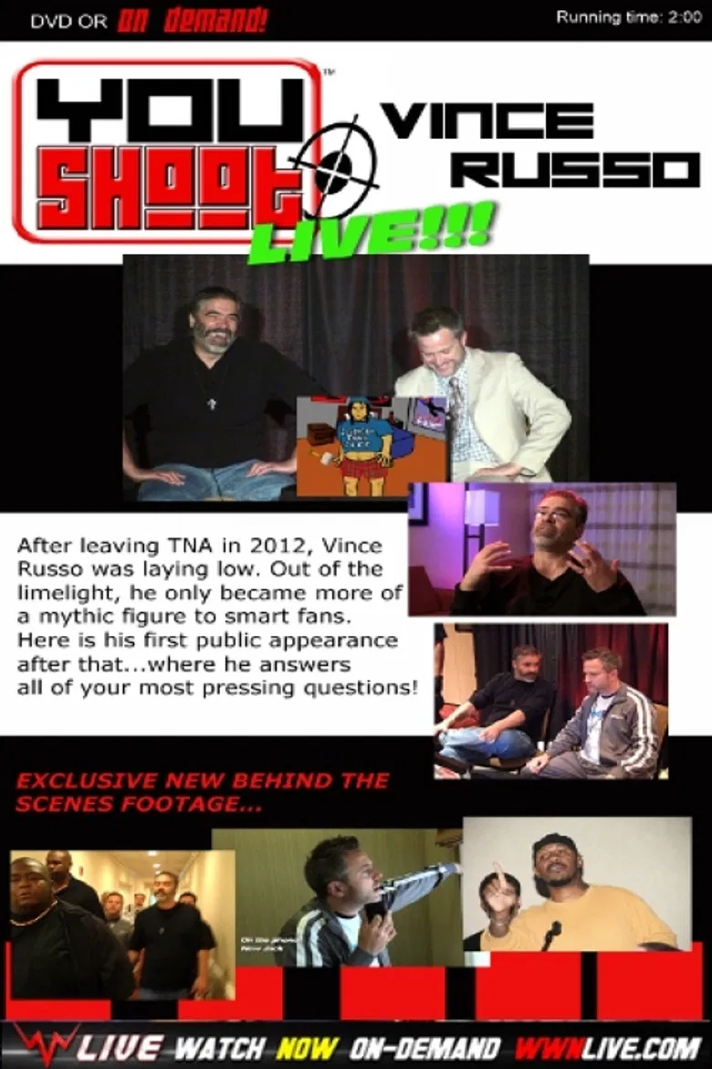 YouShoot Live: Vince Russo poster background