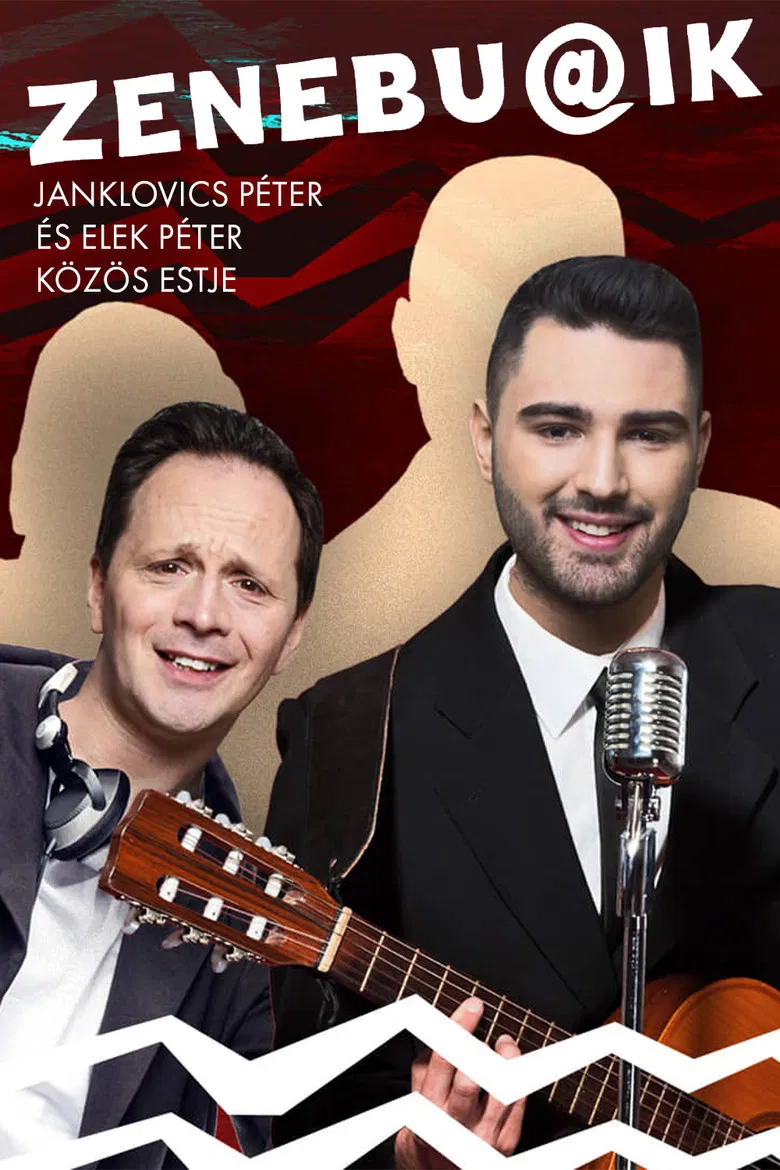 Zenebu@ik - Janklovics Péter és Elek Péter közös estje poster background