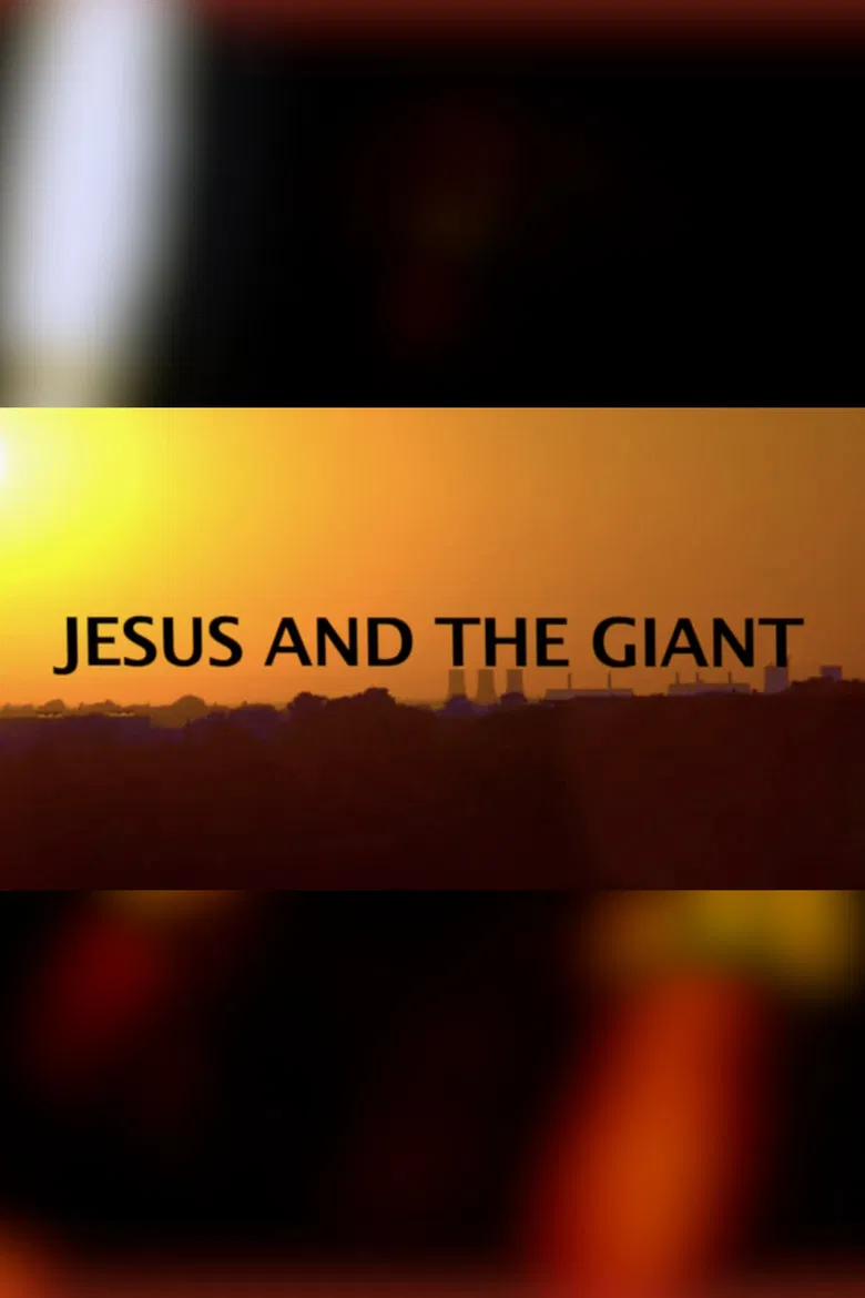 Jesus and the Giant poster background