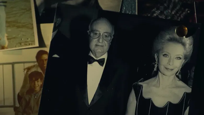 Modern Monaco coastline contrasted with fire footage