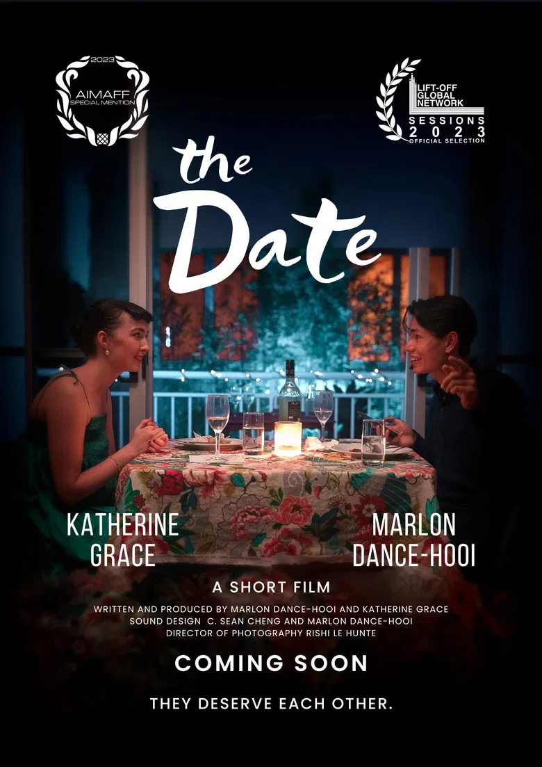The Date poster background