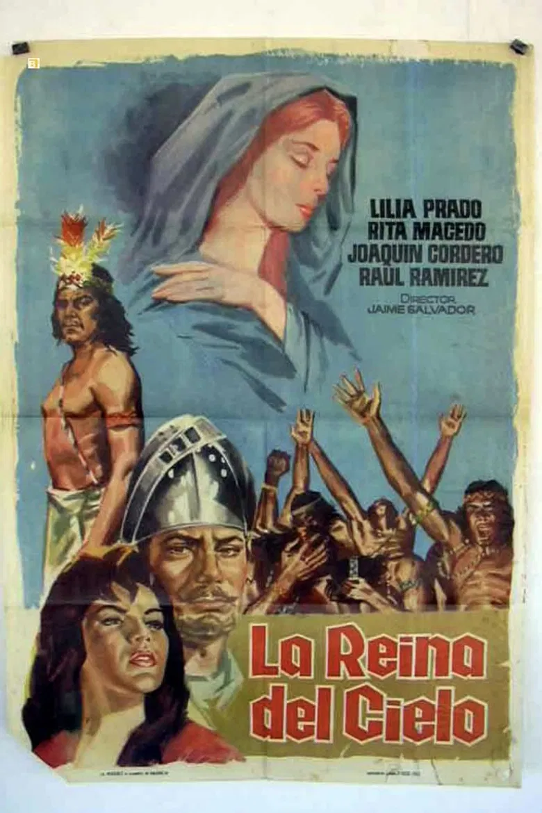 La reina del cielo poster background