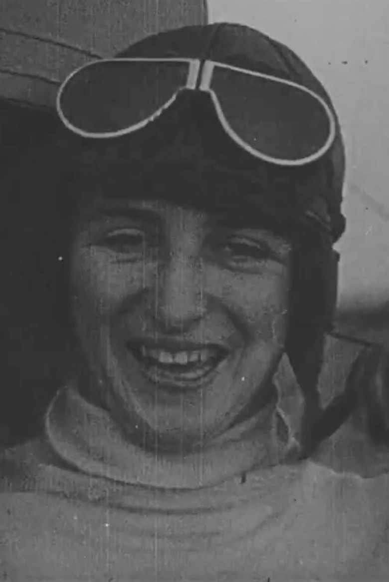 Girl Without Nerves poster background