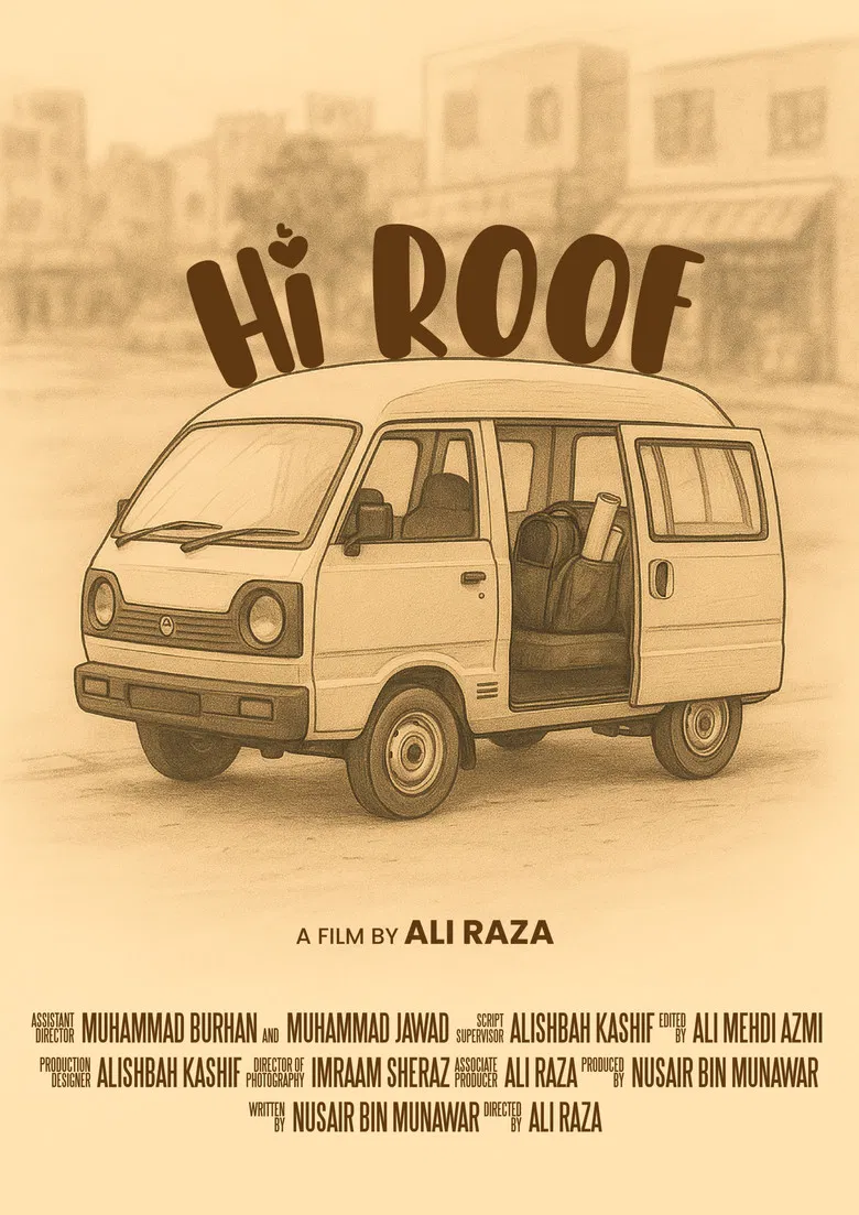 Hi Roof poster background