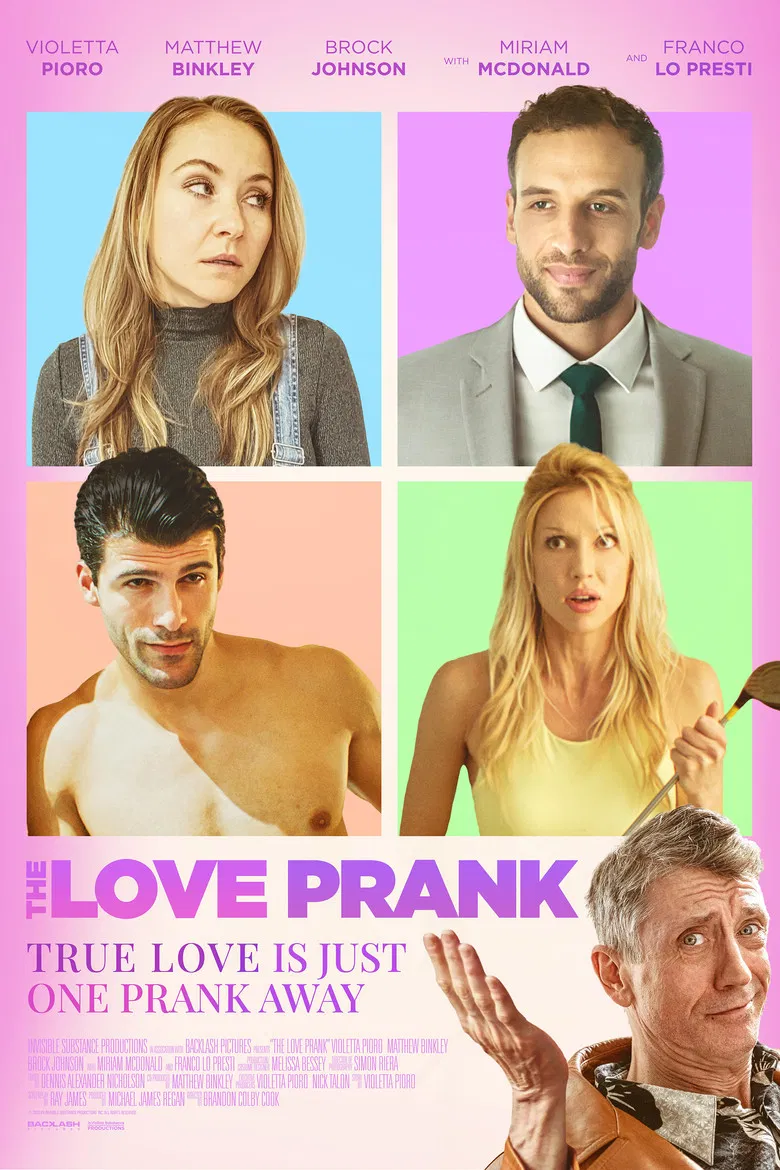 The Love Prank poster background