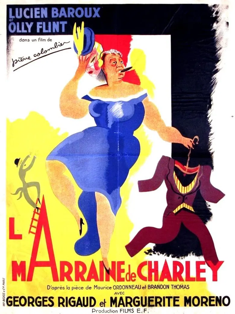 La Marraine de Charley poster background