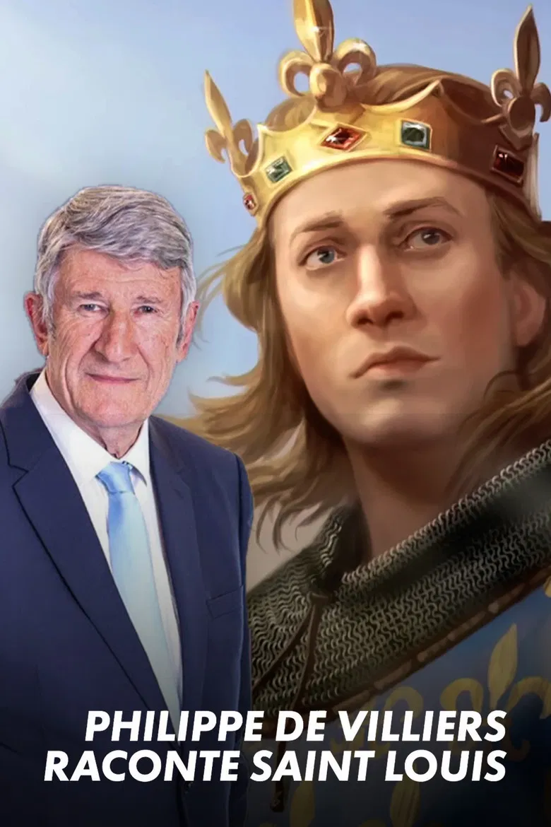 Philippe de Villiers tells the story of Saint Louis poster background