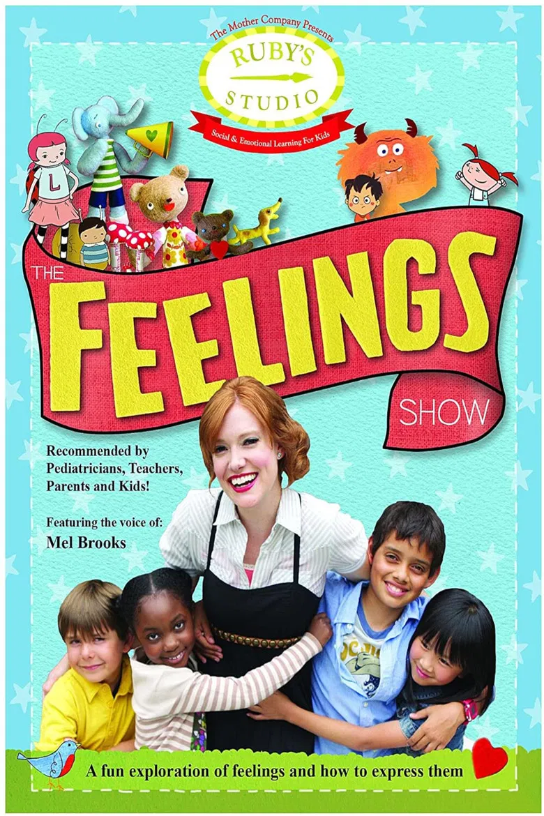 Ruby's Studio: the Feelings Show poster background