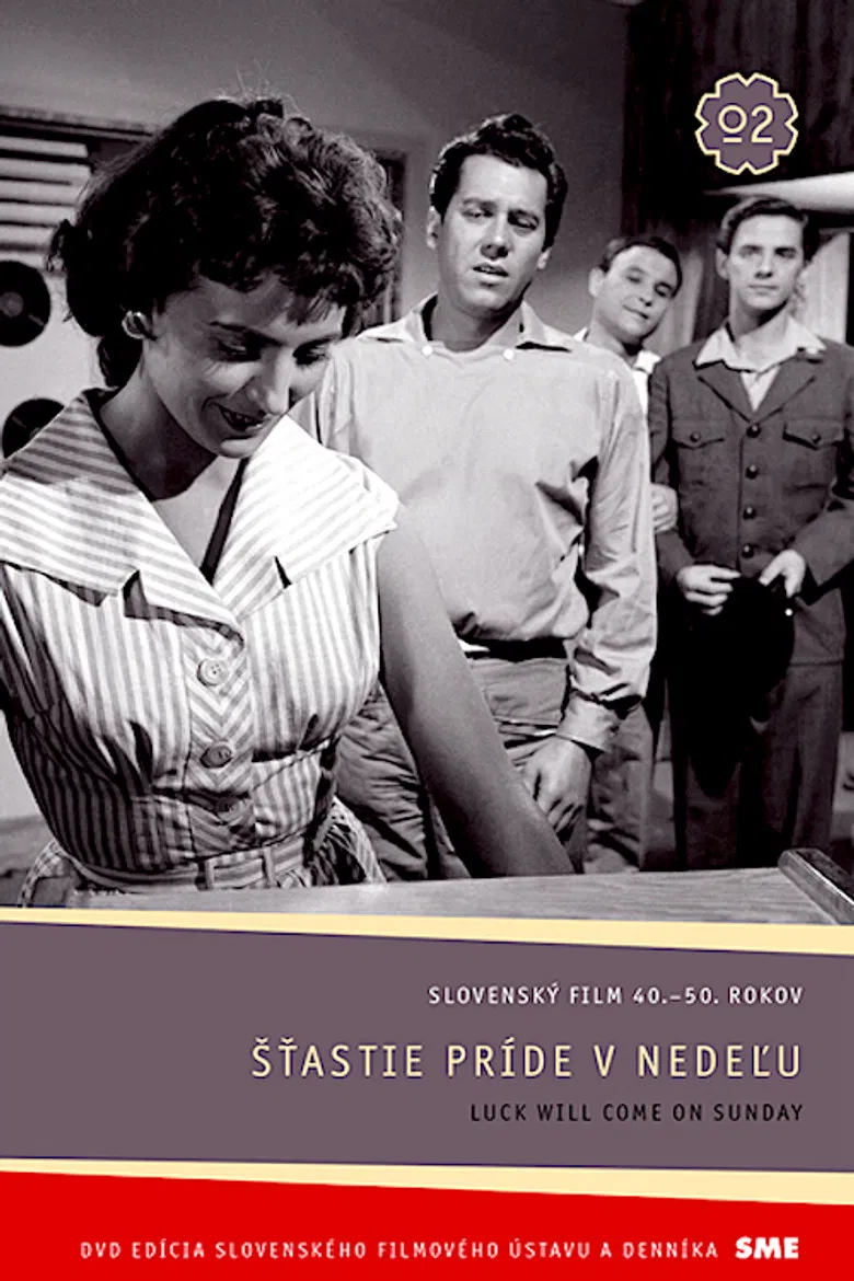 Šťastie príde v nedeľu poster background