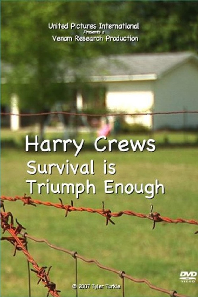 Harry Crews: Survival Is Triumph Enough poster background