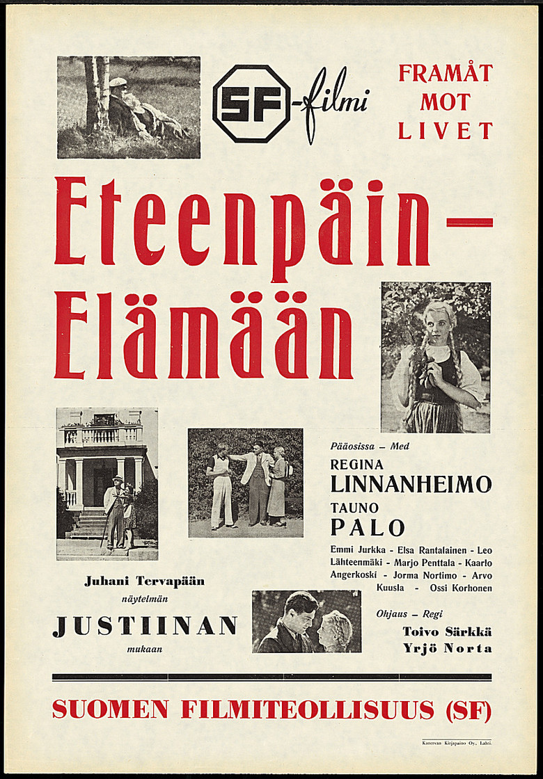 Eteenpäin – elämään poster background