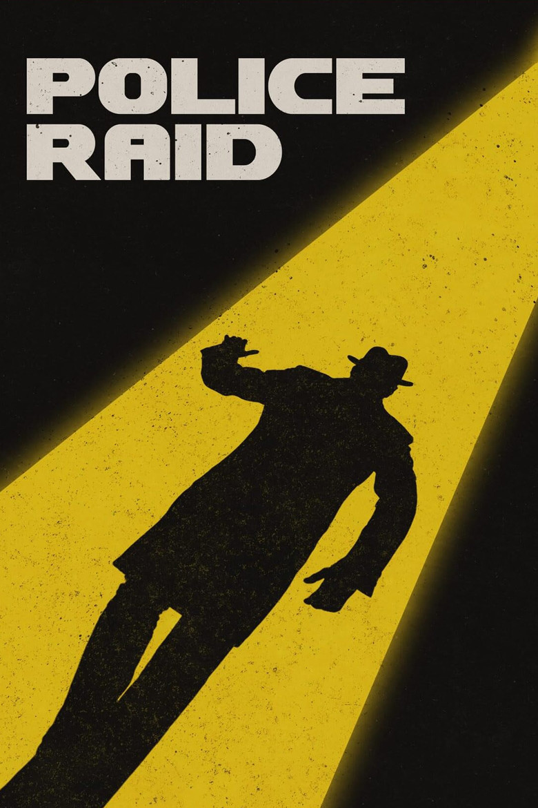 Police Raid poster background
