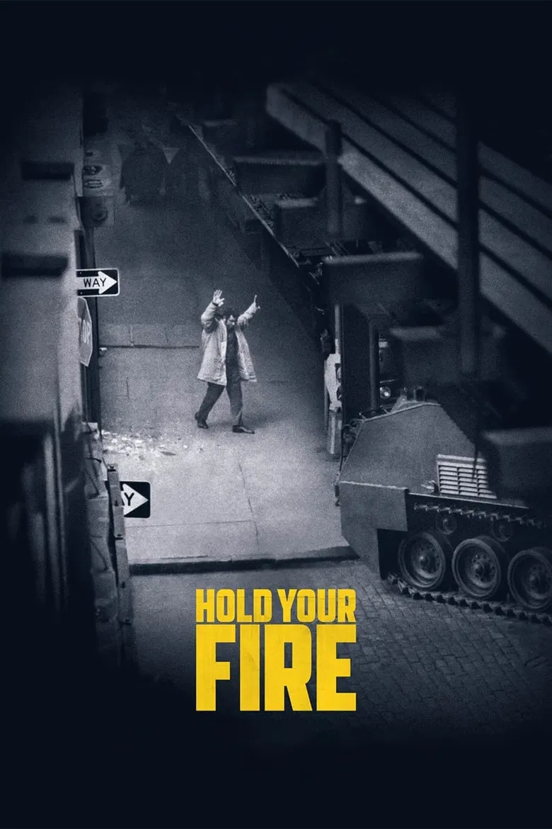 Hold Your Fire poster background