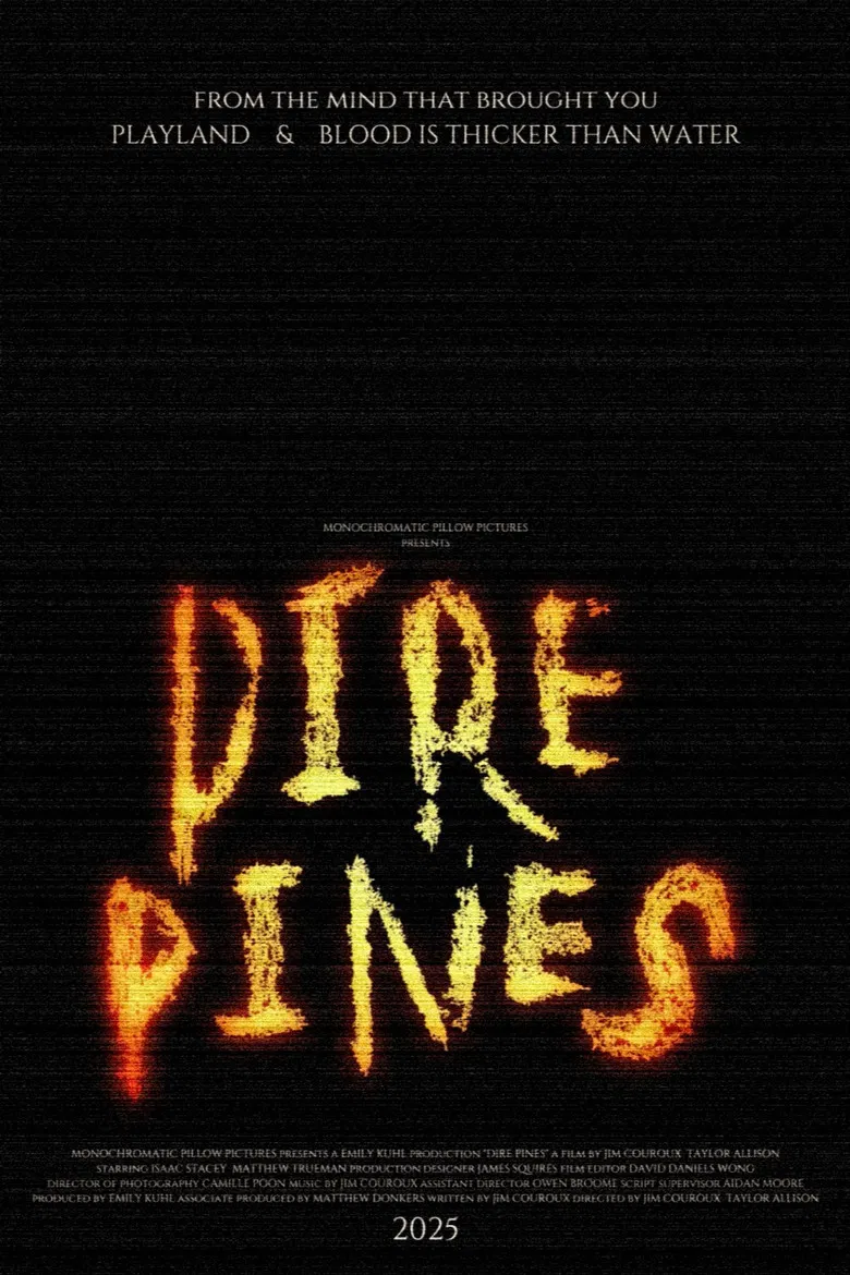 Dire Pines poster background