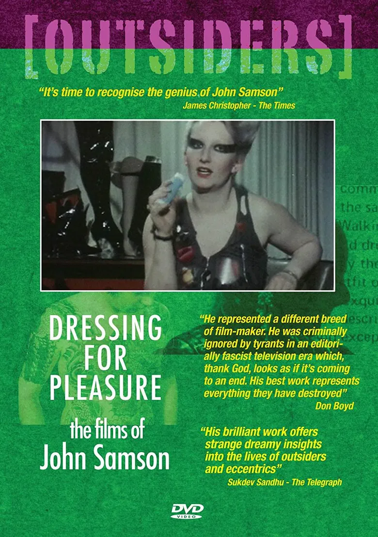 Dressing for Pleasure poster background