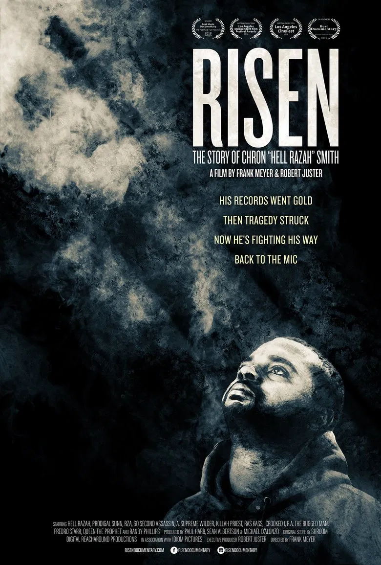 Risen: The Story of Chron "Hell Razah" Smith poster background