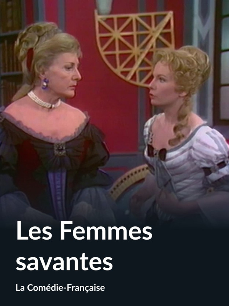 Les Femmes savantes poster background