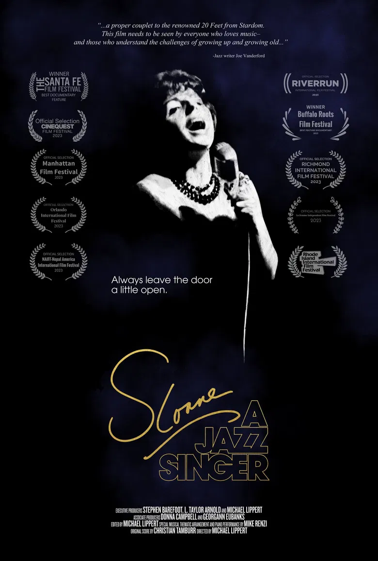 Sloane: A Jazz Singer poster background