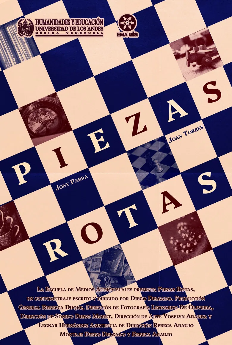 Piezas Rotas poster background